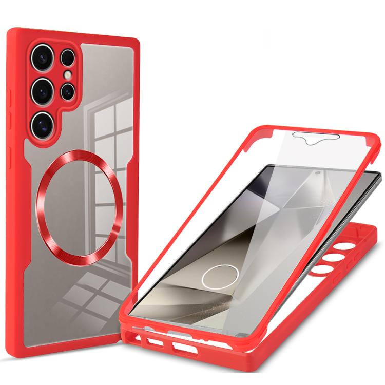 CD Texture MagSafe Phone Case, For Samsung Galaxy S24 Ultra 5G, For Samsung Galaxy S23 FE 5G, For Samsung Galaxy S23 Ultra 5G, For Samsung Galaxy S23+ 5G