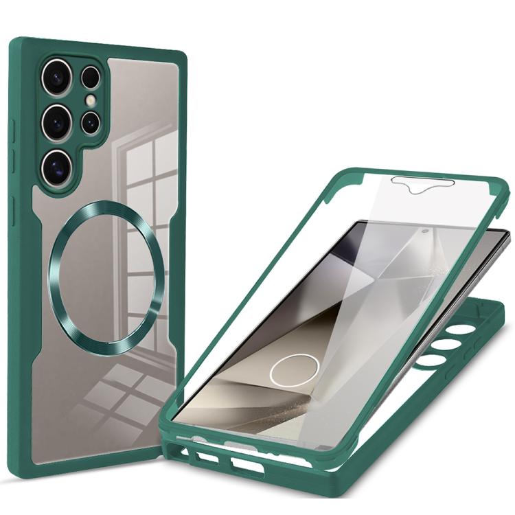 CD Texture MagSafe Phone Case, For Samsung Galaxy S24 Ultra 5G, For Samsung Galaxy S23 FE 5G, For Samsung Galaxy S23 Ultra 5G, For Samsung Galaxy S23+ 5G