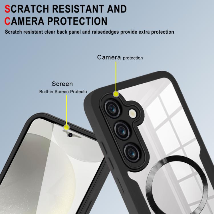 CD Texture MagSafe Phone Case, For Samsung Galaxy S24 Ultra 5G, For Samsung Galaxy S23 FE 5G, For Samsung Galaxy S23 Ultra 5G, For Samsung Galaxy S23+ 5G