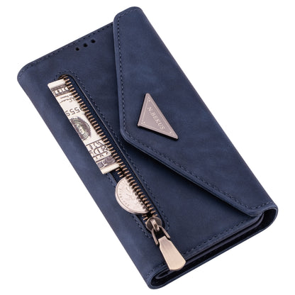 Skin Feel Zipper Horizontal Flip Leather Case with Holder & Card Slots & Photo Frame & Lanyard & Long Rope, For Xiaomi Redmi 8A, For Xiaomi Redmi K30, For Xiaomi Redmi K30 Pro, For Xiaomi Redmi Note 7