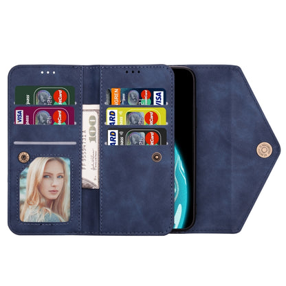 Skin Feel Zipper Horizontal Flip Leather Case with Holder & Card Slots & Photo Frame & Lanyard & Long Rope, For Xiaomi Redmi 8A, For Xiaomi Redmi K30, For Xiaomi Redmi K30 Pro, For Xiaomi Redmi Note 7