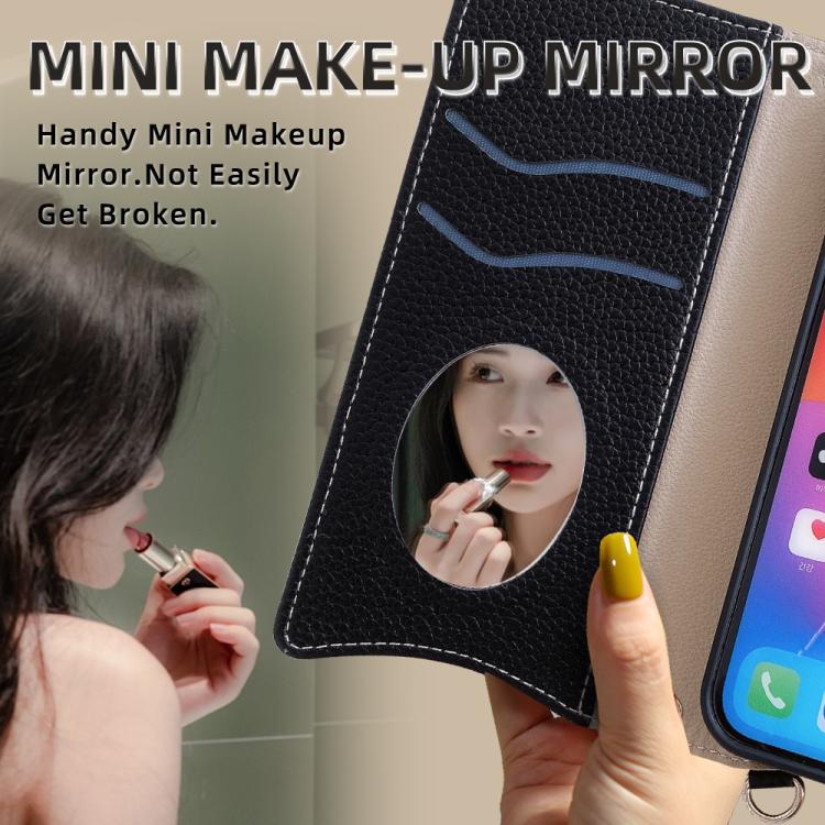 Crossbody Chain Fishtail Litchi Leather Phone Case, For Samsung Galaxy S22 5G, For Samsung Galaxy S21 5G, For Samsung Galaxy S21+ 5G, For Samsung Galaxy S21 Ultra 5G