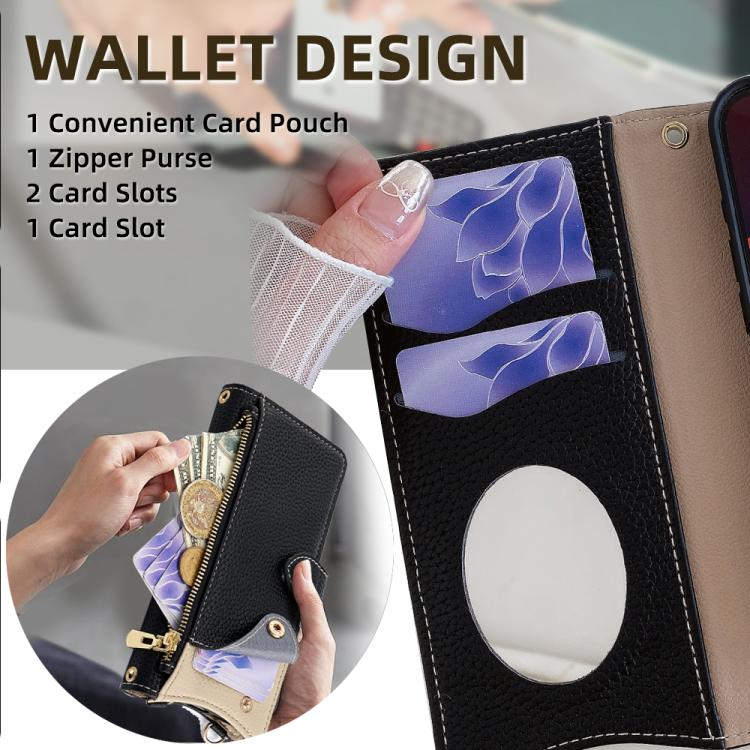 Crossbody Chain Fishtail Litchi Leather Phone Case, For Samsung Galaxy S26+ 5G, For Samsung Galaxy S26 Ultra 5G, For Samsung Galaxy S26 5G, For Samsung Galaxy S25 5G