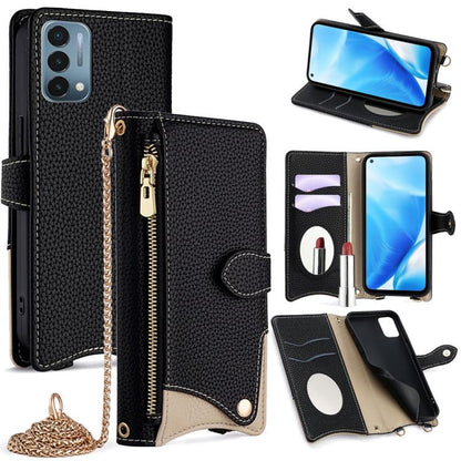 Crossbody Chain Fishtail Litchi Leather Phone Case, For OnePlus Ace 5 / Ace 5 Pro, For OnePlus Ace 3 Pro, For OnePlus Nord N200 5G