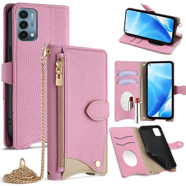 Crossbody Chain Fishtail Litchi Leather Phone Case, For OnePlus Ace 5 / Ace 5 Pro, For OnePlus Ace 3 Pro, For OnePlus Nord N200 5G