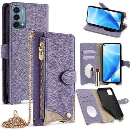 Crossbody Chain Fishtail Litchi Leather Phone Case, For OnePlus Ace 5 / Ace 5 Pro, For OnePlus Ace 3 Pro, For OnePlus Nord N200 5G