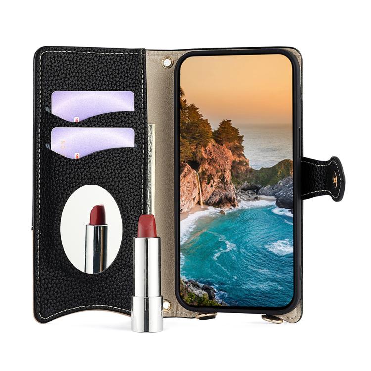 Crossbody Chain Fishtail Litchi Leather Phone Case, For OnePlus Ace 5 / Ace 5 Pro, For OnePlus Ace 3 Pro, For OnePlus Nord N200 5G