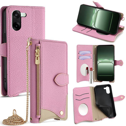 Crossbody Chain Fishtail Litchi Leather Phone Case, For OnePlus Ace 6, For OnePlus 15, For OnePlus Ace 5 Ultra / Nord 5, For OnePlus Nord CE5 / Ace 5 Racing