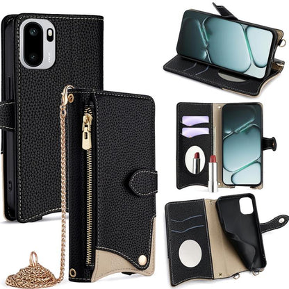 Crossbody Chain Fishtail Litchi Leather Phone Case, For OnePlus Ace 6, For OnePlus 15, For OnePlus Ace 5 Ultra / Nord 5, For OnePlus Nord CE5 / Ace 5 Racing