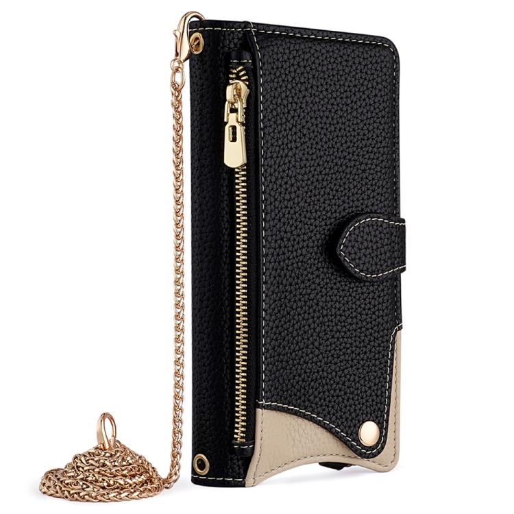 Crossbody Chain Fishtail Litchi Leather Phone Case, For OnePlus Ace 6, For OnePlus 15, For OnePlus Ace 5 Ultra / Nord 5, For OnePlus Nord CE5 / Ace 5 Racing