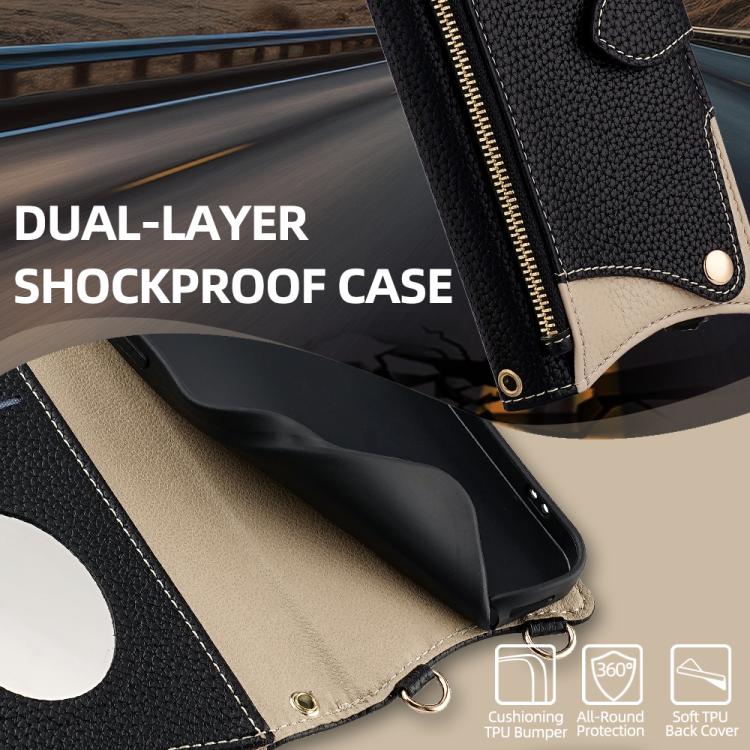 Crossbody Chain Fishtail Litchi Leather Phone Case, For OnePlus Ace 6, For OnePlus 15, For OnePlus Ace 5 Ultra / Nord 5, For OnePlus Nord CE5 / Ace 5 Racing