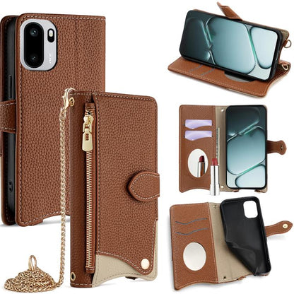 Crossbody Chain Fishtail Litchi Leather Phone Case, For OnePlus Ace 6, For OnePlus 15, For OnePlus Ace 5 Ultra / Nord 5, For OnePlus Nord CE5 / Ace 5 Racing