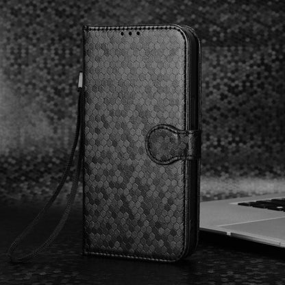 Honeycomb Dot Texture Leather Phone Case, For Samsung Galaxy S25 Ultra 5G