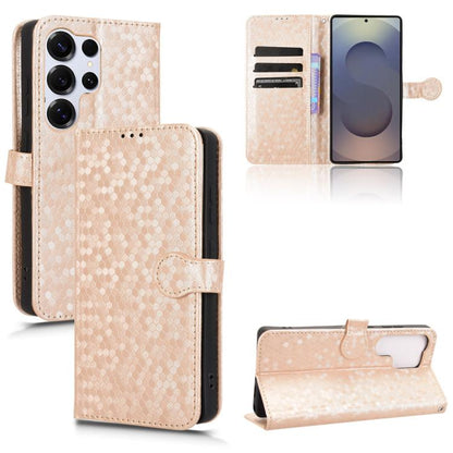 Honeycomb Dot Texture Leather Phone Case, For Samsung Galaxy S25 FE 5G, For Samsung Galaxy S25 5G, For Samsung Galaxy S25+ 5G, For Samsung Galaxy S25 Ultra 5G