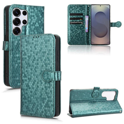 Honeycomb Dot Texture Leather Phone Case, For Samsung Galaxy S25 FE 5G, For Samsung Galaxy S25 5G, For Samsung Galaxy S25+ 5G, For Samsung Galaxy S25 Ultra 5G