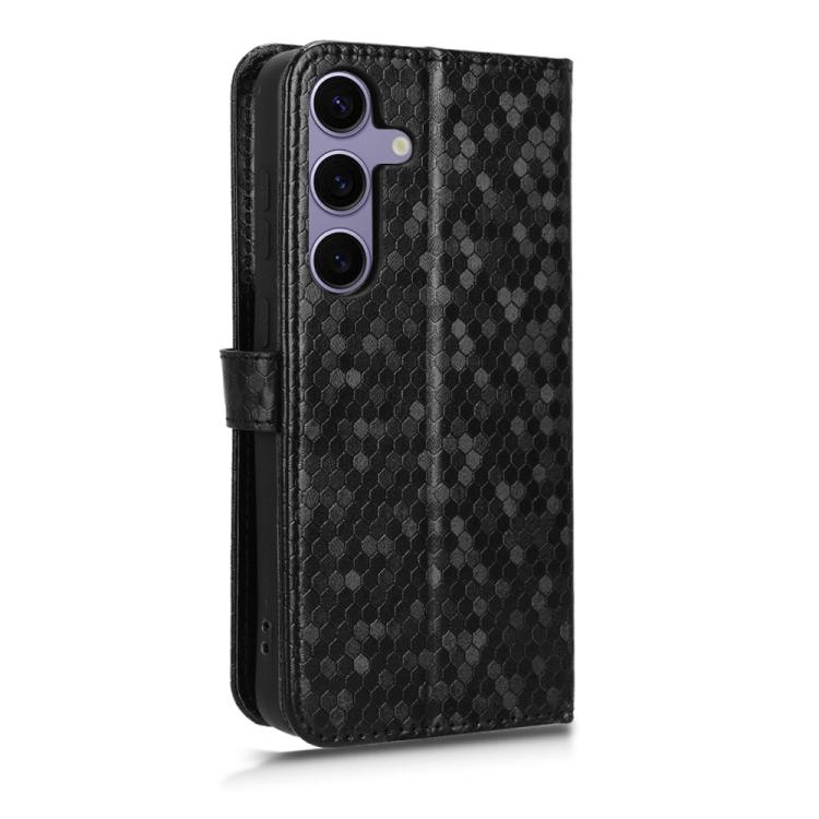 Honeycomb Dot Texture Leather Phone Case, For Samsung Galaxy S25 FE 5G, For Samsung Galaxy S25 5G, For Samsung Galaxy S25+ 5G, For Samsung Galaxy S25 Ultra 5G