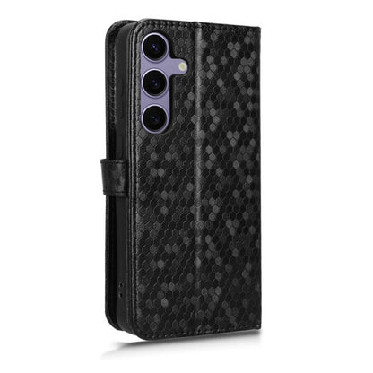Honeycomb Dot Texture Leather Phone Case, For Samsung Galaxy S25 FE 5G, For Samsung Galaxy S25 5G, For Samsung Galaxy S25+ 5G, For Samsung Galaxy S25 Ultra 5G