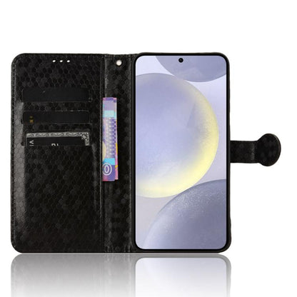 Honeycomb Dot Texture Leather Phone Case, For Samsung Galaxy S25 FE 5G, For Samsung Galaxy S25 5G, For Samsung Galaxy S25+ 5G, For Samsung Galaxy S25 Ultra 5G