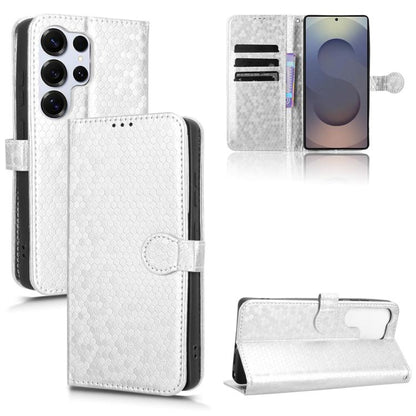 Honeycomb Dot Texture Leather Phone Case, For Samsung Galaxy S26+ 5G, For Samsung Galaxy S26 Ultra 5G, For Samsung Galaxy S26 5G, For Samsung Galaxy M36 5G