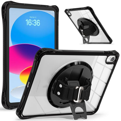 Rotation Grip Holder TPU Hybrid Clear PC Tablet Case, For iPad 2025 / 2022, For iPad mini 2024 / mini 6, For iPad 10.2 2021 / 2020 / 2019