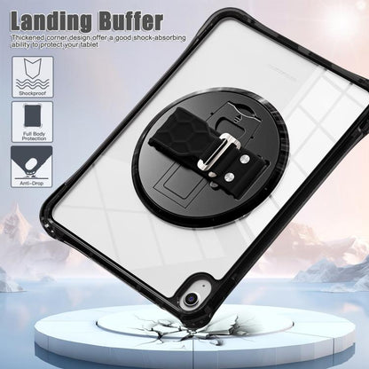 Rotation Grip Holder TPU Hybrid Clear PC Tablet Case, For iPad 2025 / 2022, For iPad mini 2024 / mini 6, For iPad 10.2 2021 / 2020 / 2019