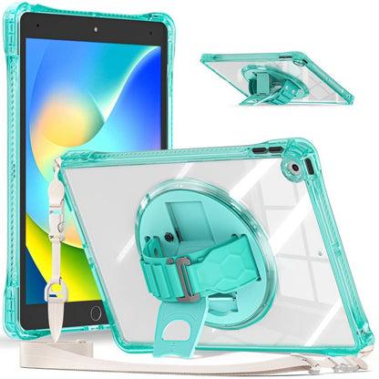 Rotation Grip Holder TPU Hybrid Clear PC Tablet Case, For iPad 2025 / 2022, For iPad mini 2024 / mini 6, For iPad 10.2 2021 / 2020 / 2019