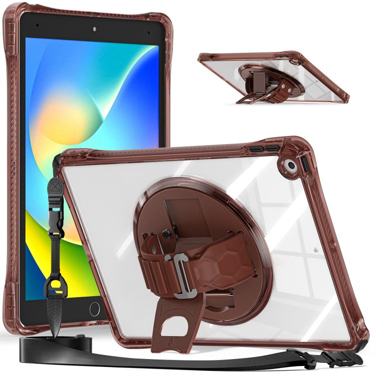 Rotation Grip Holder TPU Hybrid Clear PC Tablet Case, For iPad 2025 / 2022, For iPad mini 2024 / mini 6, For iPad 10.2 2021 / 2020 / 2019