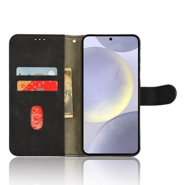Skin Feel Magnetic Flip Leather Phone Case, For Samsung Galaxy S25+ 5G, For Samsung Galaxy S25 Ultra 5G