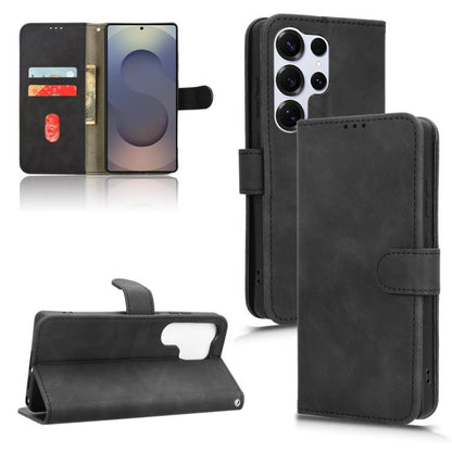 Skin Feel Magnetic Flip Leather Phone Case, For Samsung Galaxy S25 Edge 5G, For Samsung Galaxy S25 5G, For Samsung Galaxy S25+ 5G, For Samsung Galaxy S25 Ultra 5G