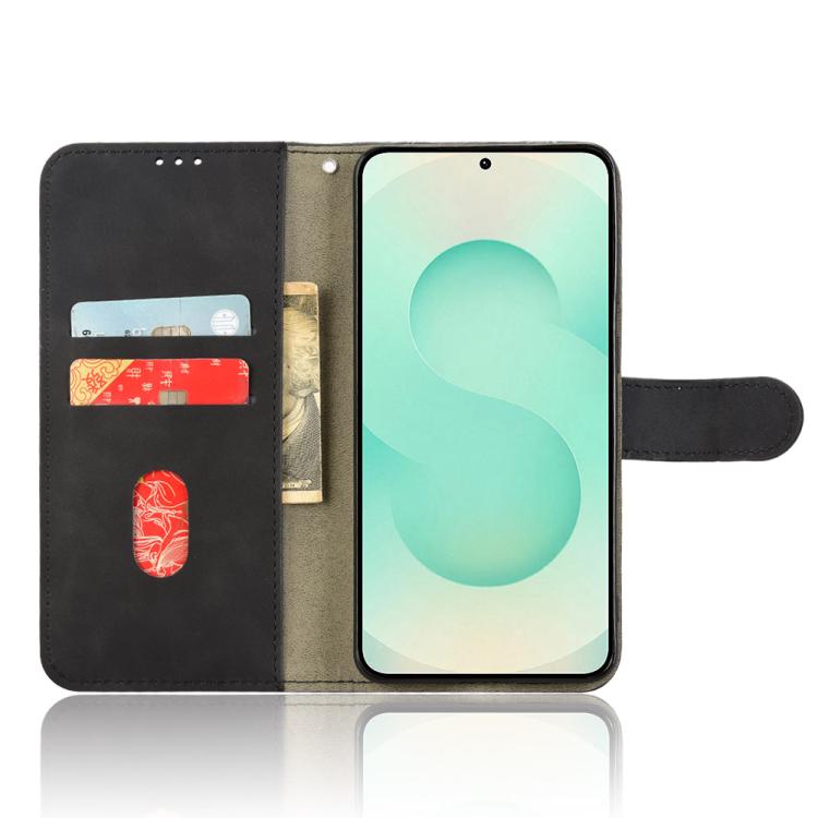 Skin Feel Magnetic Flip Leather Phone Case, For Samsung Galaxy S25 Edge 5G, For Samsung Galaxy S25 5G, For Samsung Galaxy S25+ 5G, For Samsung Galaxy S25 Ultra 5G