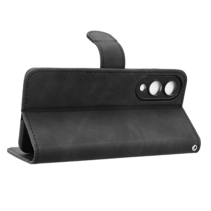 Skin Feel Magnetic Flip Leather Phone Case, For Samsung Galaxy S25 Edge 5G, For Samsung Galaxy S25 5G, For Samsung Galaxy S25+ 5G, For Samsung Galaxy S25 Ultra 5G
