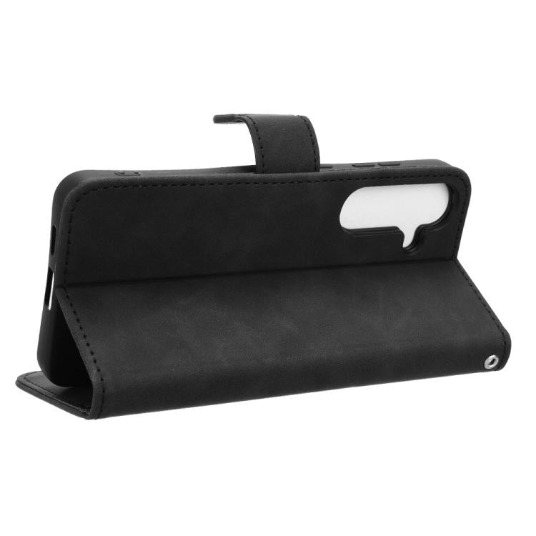 Skin Feel Magnetic Flip Leather Phone Case, For Galaxy S26 FE 5G, For Samsung Galaxy S26+ 5G, For Samsung Galaxy S26 5G, For Samsung Galaxy S25 FE 5G