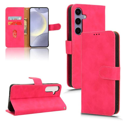 Skin Feel Magnetic Flip Leather Phone Case, For Galaxy S26 FE 5G, For Samsung Galaxy S26+ 5G, For Samsung Galaxy S26 5G, For Samsung Galaxy S25 FE 5G