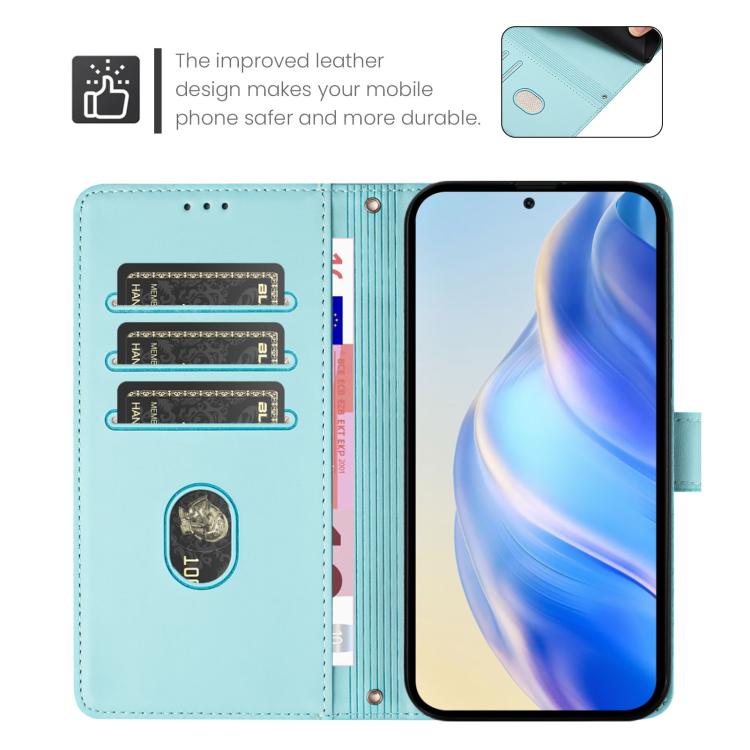 Smile Embossing RFID Leather Phone Case, For Realme P4 5G, For Realme 15T 5G Global, For Realme 15 / 15 Pro 5G Global, For Realme C71 4G Global