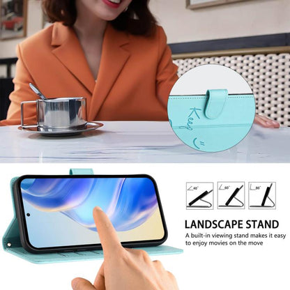 Smile Embossing RFID Leather Phone Case, For Realme P4 5G, For Realme 15T 5G Global, For Realme 15 / 15 Pro 5G Global, For Realme C71 4G Global