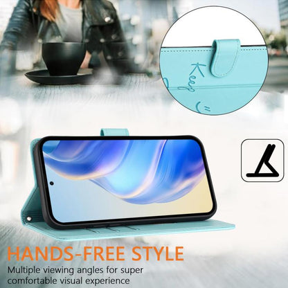 Smile Embossing RFID Leather Phone Case, For Realme 16 Pro 5G Global, For Realme C71 4G India / Note 70 4G, For Realme C85 5G / 15x 5G India, For Realme P4 Pro 5G