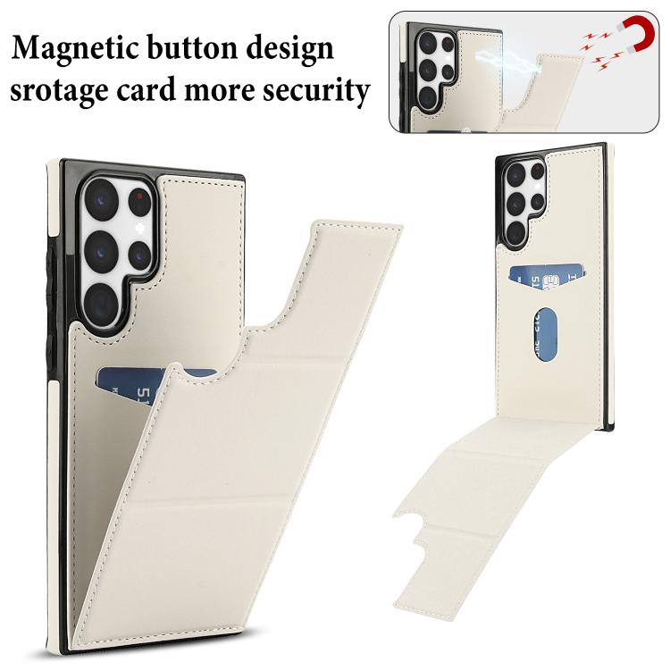 Tri-fold Holder Leather Phone Case with Card Slot, For Samsung Galaxy S22 Ultra 5G, For Samsung Galaxy S22+ 5G, For Samsung Galaxy S22 5G, For Samsung Galaxy S21 FE 5G