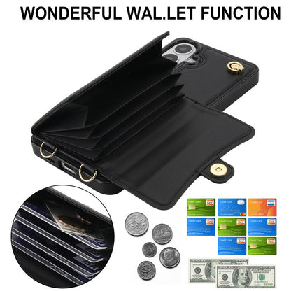 RFID Card Slot Phone Case with Long Lanyard, For Samsung Galaxy S26+ 5G, For Samsung Galaxy S26 Ultra 5G, For Samsung Galaxy S26 5G, For Samsung Galaxy S25 5G