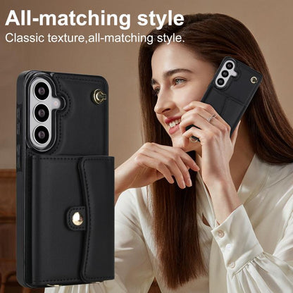 RFID Card Slot Phone Case with Long Lanyard, For Samsung Galaxy S26+ 5G, For Samsung Galaxy S26 Ultra 5G, For Samsung Galaxy S26 5G, For Samsung Galaxy S25 5G