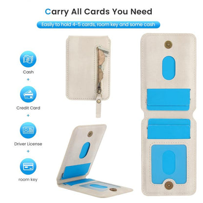 Zipper Wallet Split MagSafe Leather Back Phone Case, For Samsung Galaxy S21 5G, For Samsung Galaxy S21+ 5G, For Samsung Galaxy S21 Ultra 5G