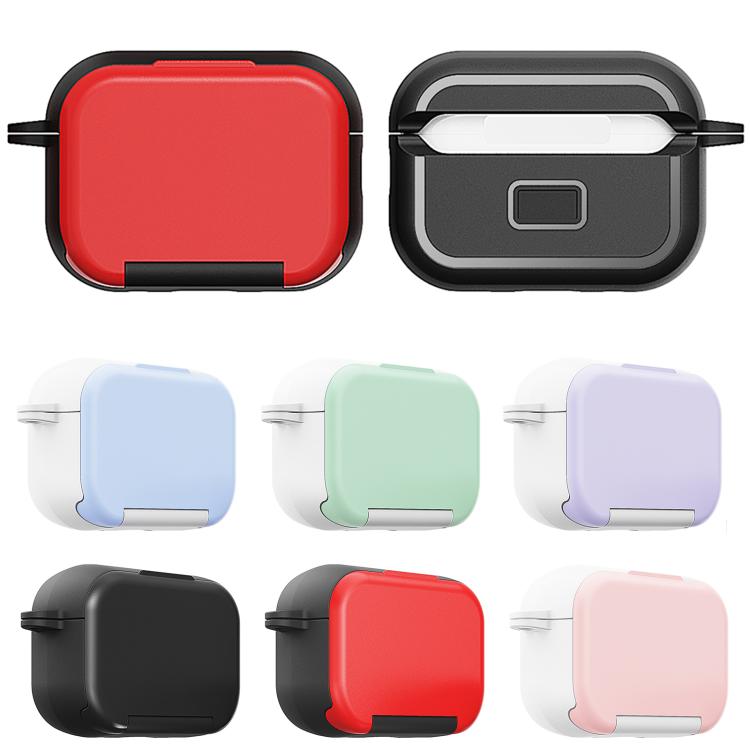 Mirror Stand Silicone Earphones Protective Case, For AirPods Pro 3, For AirPods 4, For AirPods Pro 2, For AirPods 3