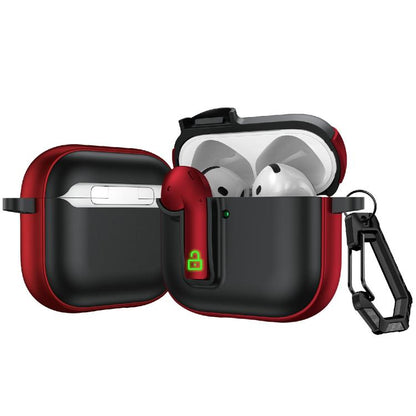 Colorful Lock Earphones Protective Case, For AirPods 4, For AirPods Pro 2