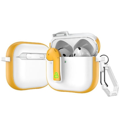 Colorful Lock Earphones Protective Case, For AirPods 4, For AirPods Pro 2