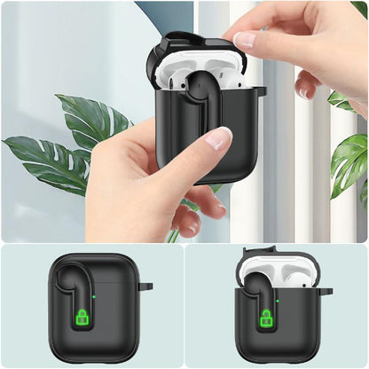 Colorful Lock Earphones Protective Case, For AirPods 2