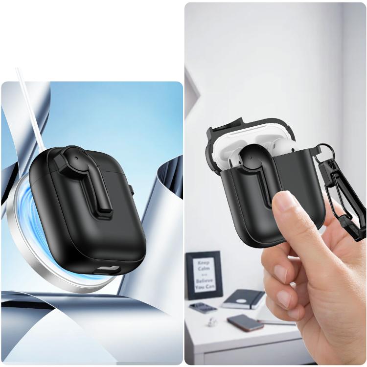 Colorful Lock Earphones Protective Case, For AirPods 2