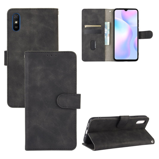 Solid Color Skin Feel Magnetic Buckle Horizontal Flip Calf Texture PU Leather Case with Holder & Card Slots & Wallet, For Xiaomi Redmi 9A, For Xiaomi Redmi 10X & 10X Pro 5G, For Xiaomi Redmi K30 Pro, For Xiaomi Redmi K30