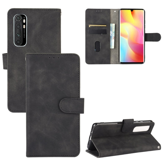 Solid Color Skin Feel Magnetic Buckle Horizontal Flip Calf Texture PU Leather Case with Holder & Card Slots & Wallet, For Xiaomi Mi Note 10 Lite, For Xiaomi Redmi 9