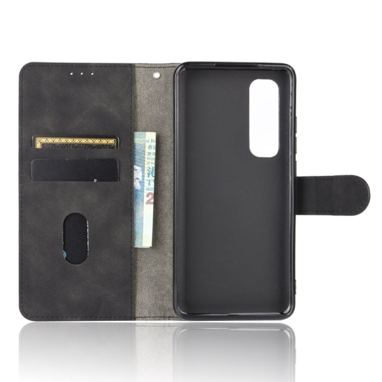 Solid Color Skin Feel Magnetic Buckle Horizontal Flip Calf Texture PU Leather Case with Holder & Card Slots & Wallet, For Xiaomi Mi Note 10 Lite, For Xiaomi Redmi 9