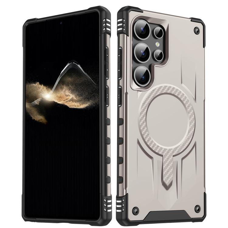 Straship MagSafe TPU Hybrid PC Phone Case, For Samsung Galaxy S24 FE 5G, For Samsung Galaxy S24 Ultra 5G, For Samsung Galaxy S23 FE 5G