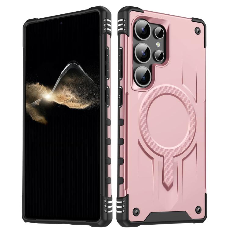 Straship MagSafe TPU Hybrid PC Phone Case, For Samsung Galaxy S24 FE 5G, For Samsung Galaxy S24 Ultra 5G, For Samsung Galaxy S23 FE 5G